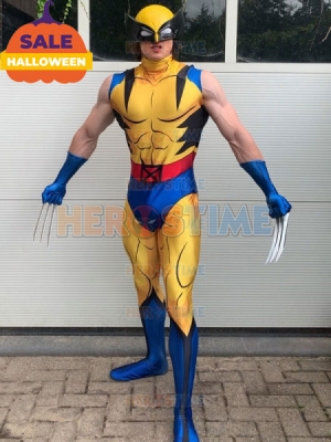 Disfraz de cosplay de impresión Wolverine X-Men 97 Sin máscara