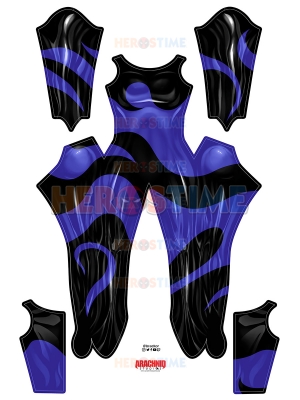 Inque Disfraz de Cosplay DC Universo animado Traje femenino
