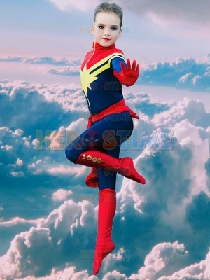 Disfraz de Marvel Carol Danvers para Niños 