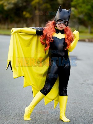 Disfraz de Batgirl para Niños con Capa
