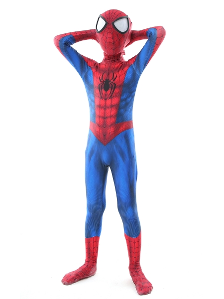 Montón de viuda interior Disfraz Clásico de Spiderman de Halloween para Niños