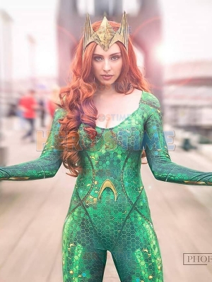 Disfraz de Mera de Aquaman de Versión Cinematográfica
