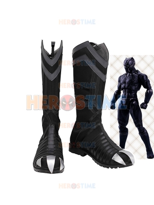 Zapatos de pantera negra Botas de cosplay de superhéroe