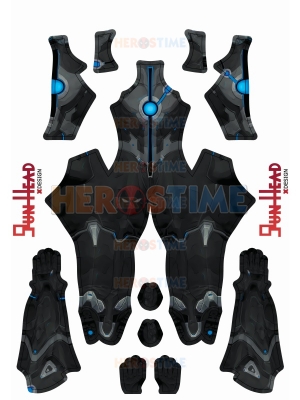 Traje de cosplay impreso The Maker Rivals