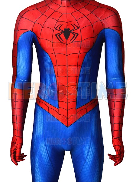 Traje de SpiderPS4 Disfraz Clásico de cosplay de Spider