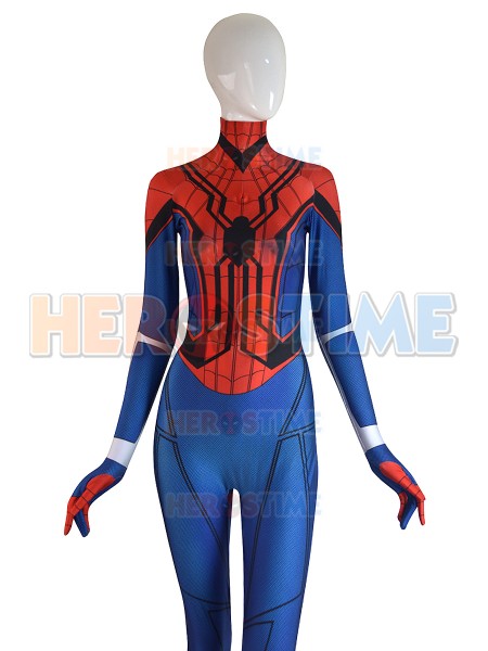 Jabón exposición Historiador Traje de Spiderman Traje Imprimido en 3D de Mayday Homecoming para Mujeres