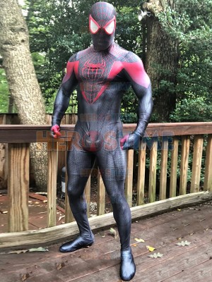 Amazing Spider 2 Disfraz de superhéroe de Miles Morales 