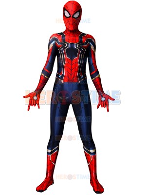 Traje de Spider-Man Iron Spider de la tercera Versión de MCU   Disfraz de Superhéroe