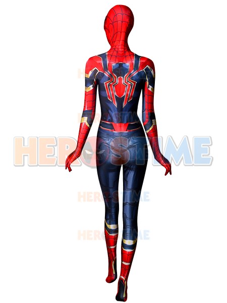 Traje de Spiderman Spider-Iron MCU V3 Traje de superhéroe para Mujeres