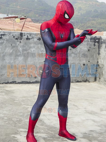 lejos de casa traje de cosplay Traje de araña para adultos y niños