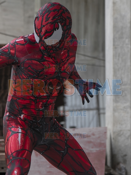 congelado También micrófono Disfraz de Carnage Disfraz de Spider-Man con sombra muscular masculina