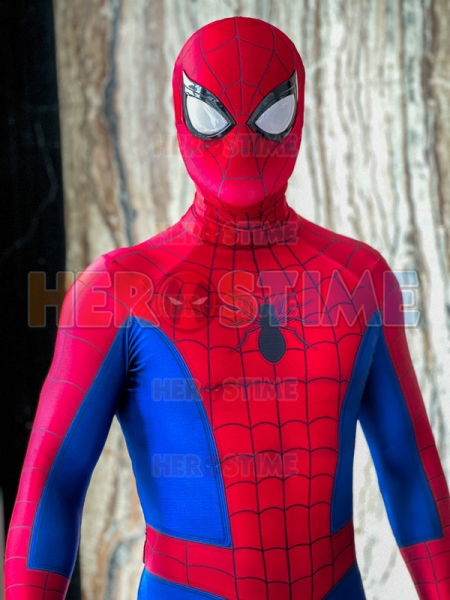 tocino Trascendencia Carne de cordero Disfraz de Cosplay para adultos y niños de Spider-Man realismo de Alex Ross