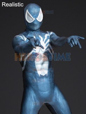 Disfraz de cosplay con estampado de Venom de Marvel Rivals