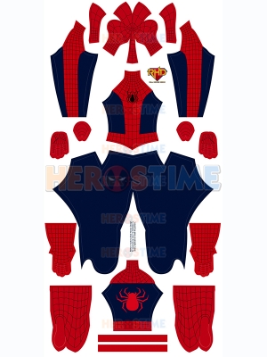 Disfraz de Spider Alex Ross para hombre, 7 piezas