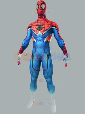 Traje de Spandex con Impresión 3D Spider Rivals Punk 2099