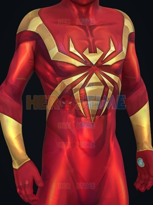 Disfraz de superhéroe de Iron Spider de Rivals para cosplay