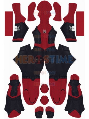 Spider-Man: No Way Home Disfraz sin músculo El traje más nuevo de Spider-Man 