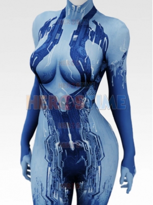 Nuevo traje de cosplay de Cortana Halo Nuevo traje de cosplay de Cortana Halo
