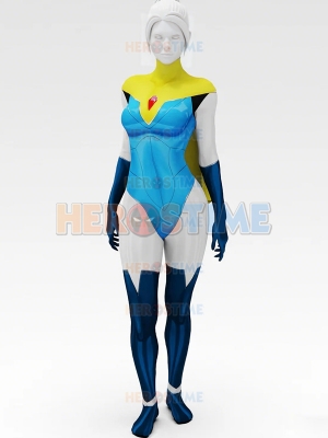 Disfraz de Cosplay con Estampado de Blazer Rubio Dispatch