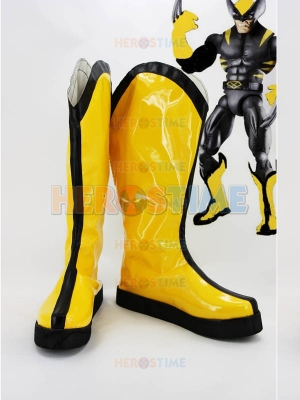 Botas Amarillas de Wolverine de X-Men  