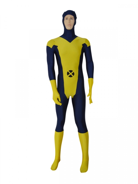 malicioso Generacion Coche Traje de Cyclops de X-men Disfraz de Superhéroe de Cosplay