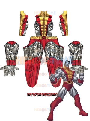 Disfraz de cosplay de impresión de Colossus X-Men