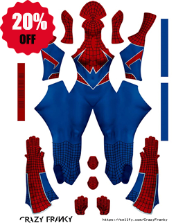 Disfraz de cosplay de araña de araña