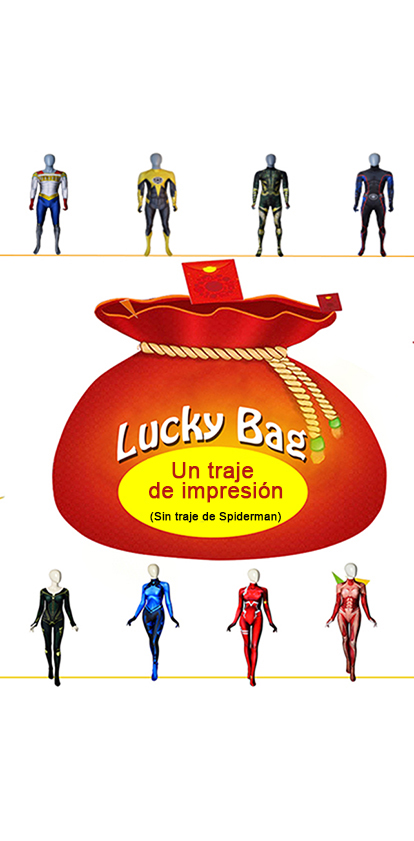 Disfraz de Lucky Bag Aniversario 2019 impreso al azar